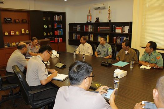 Majelis Ta�lim Habib Abu Bakar Ali Assagaf Audensi Kapolda Sulut